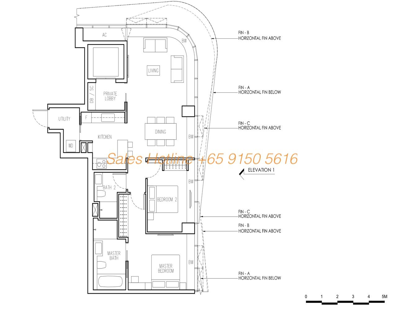 New Futura Condo Showflat CDL Showroom +65 6100 1380