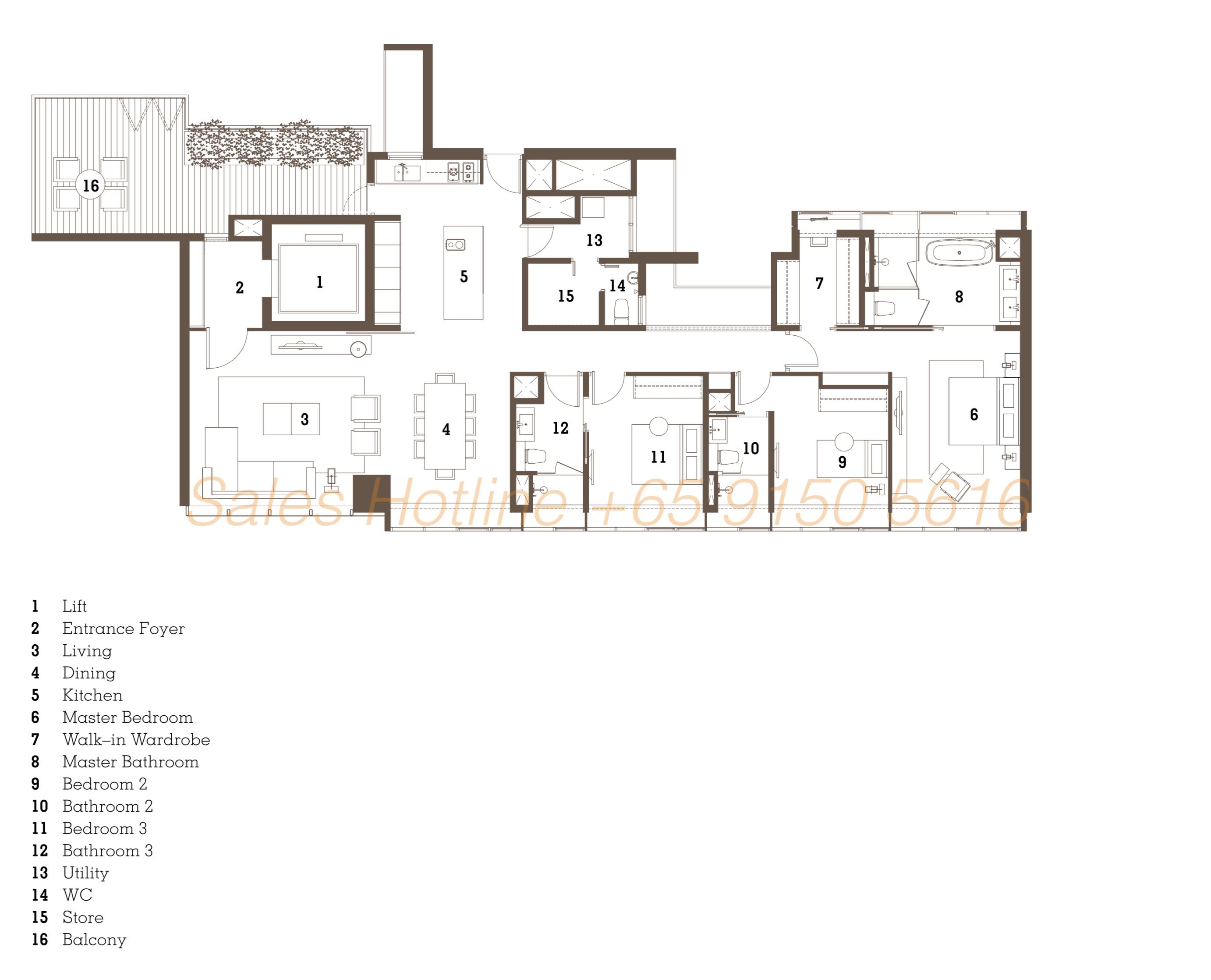 TwentyOne Angullia Park Condo Showflat Showroom +65 6100